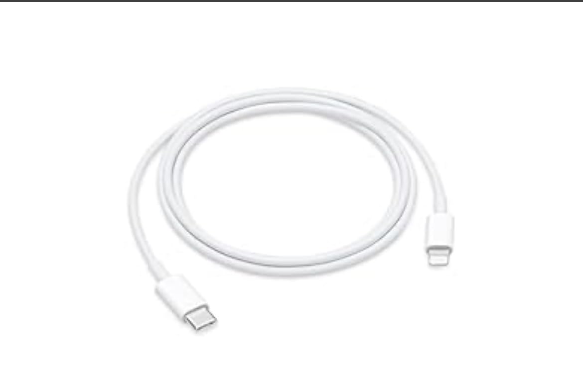 Apple USB-C auf Lightning Kabel 1m Weiß Schnellladung