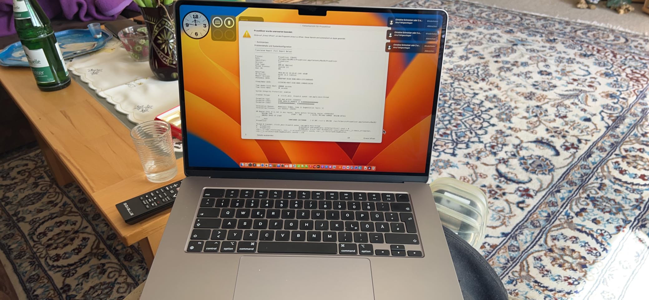 Apple MacBook Air M2 15,3" Laptop Mitternacht 8GB 512GB
