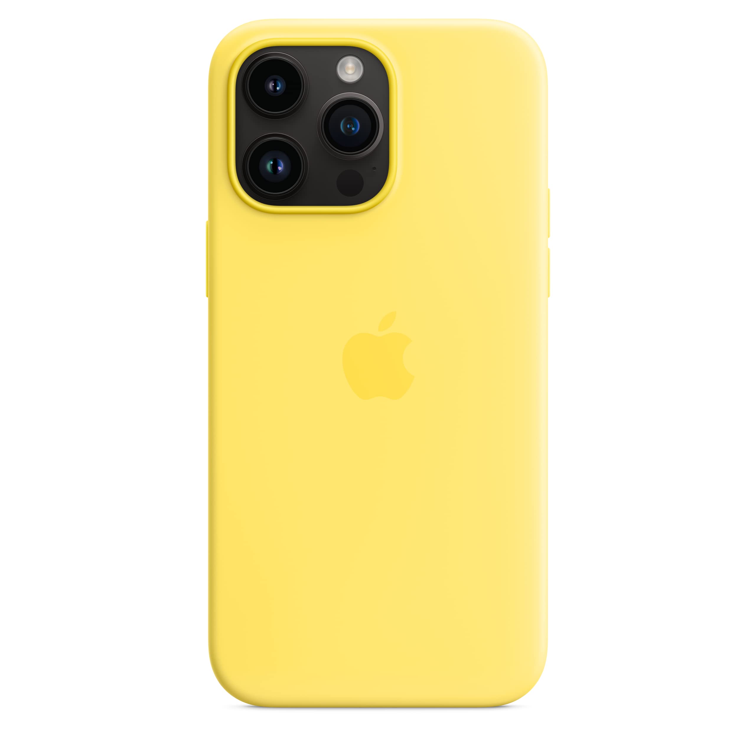 Apple iPhone 14 Pro Max Silikon Case MagSafe Kanariengelb
