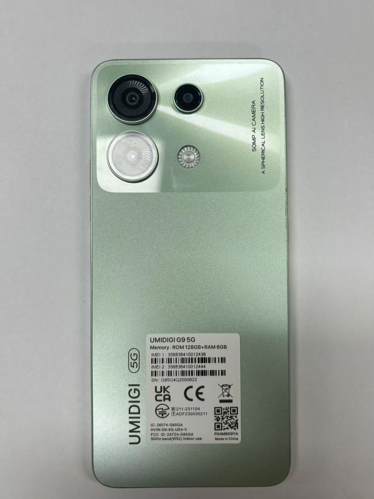 UMIDIGI G9 5G Smartphone 128GB 6,75 Zoll