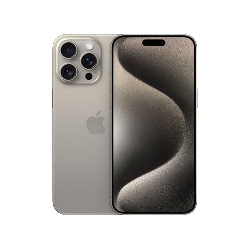 Apple iPhone 15 Pro Max Smartphone 1 TB Titan Natur