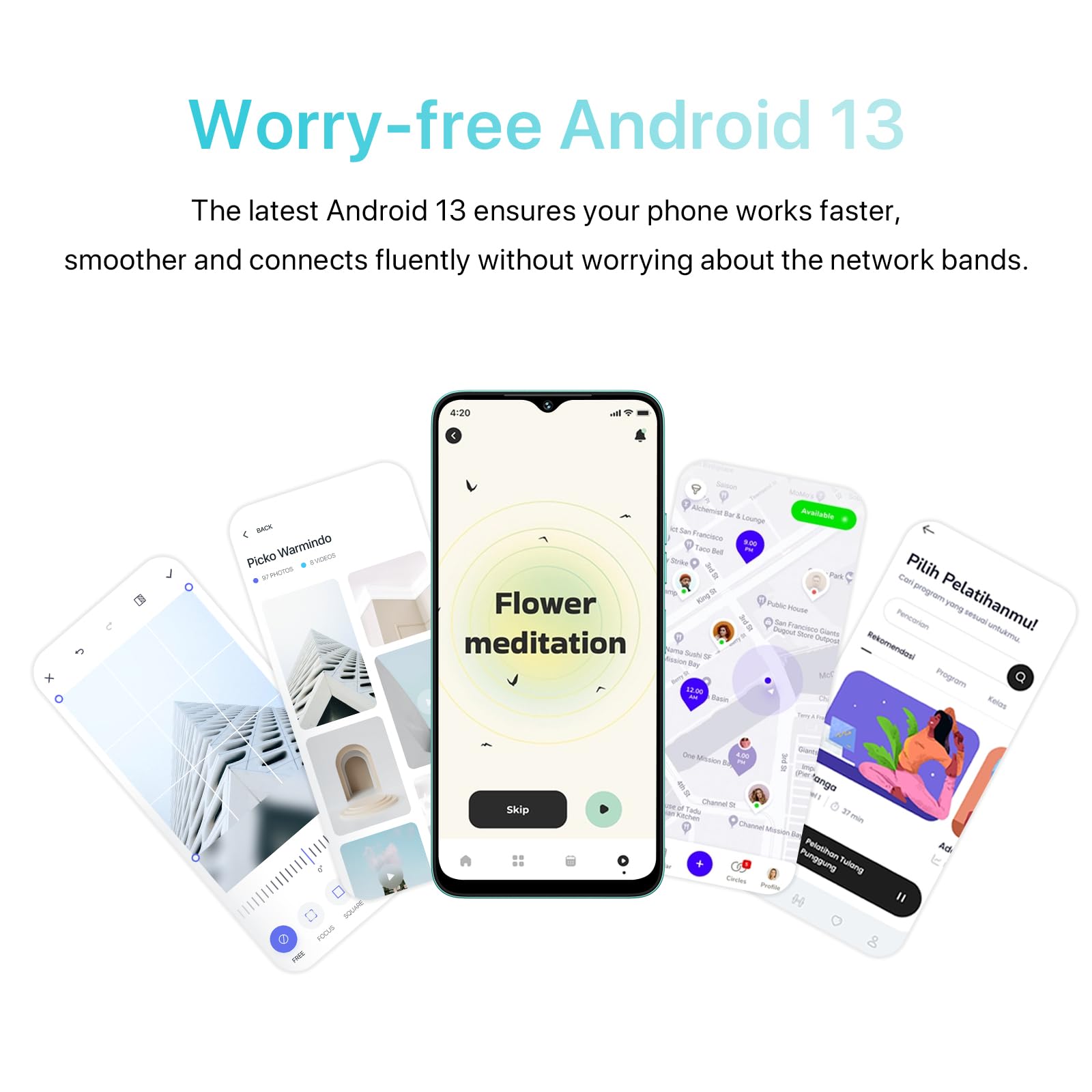 UMIDIGI G5 Handy ohne Vertrag 6,6" 50MP 16GB 128GB