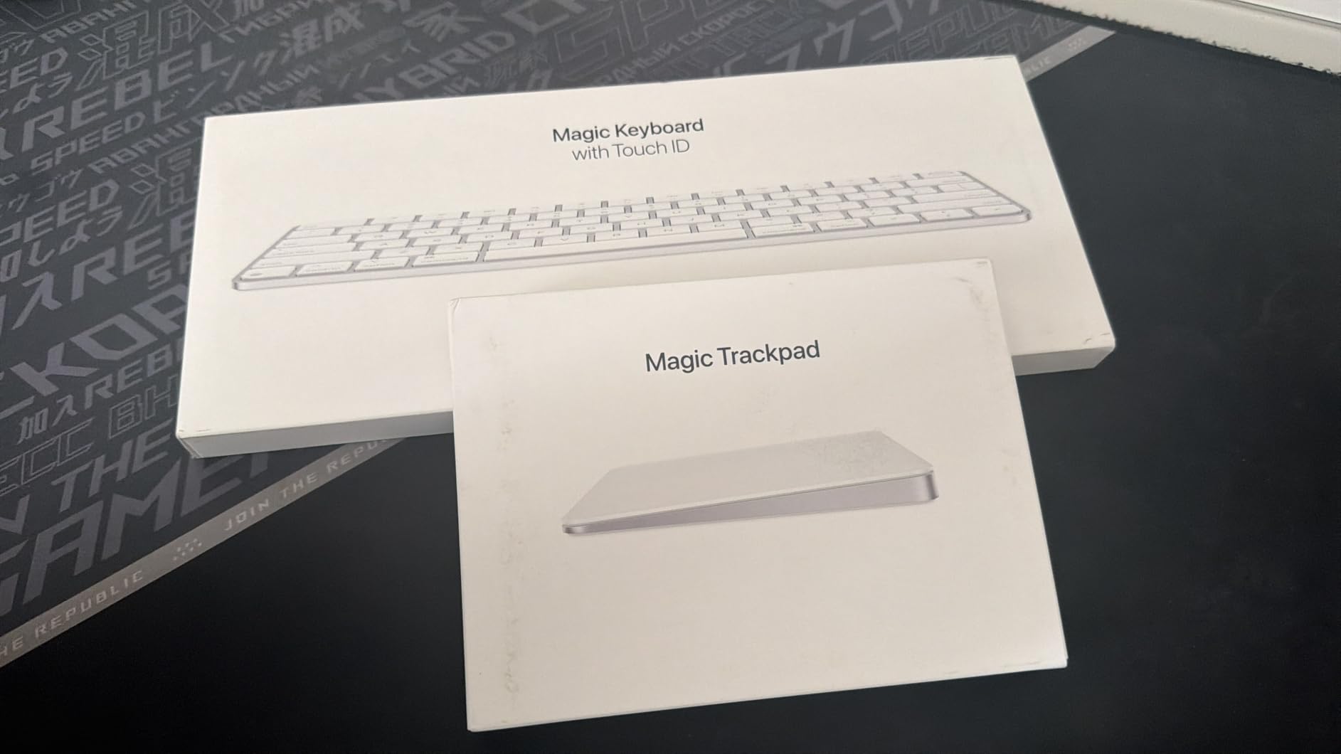 Apple Magic Trackpad Bluetooth Touchpad Schwarz USB-C