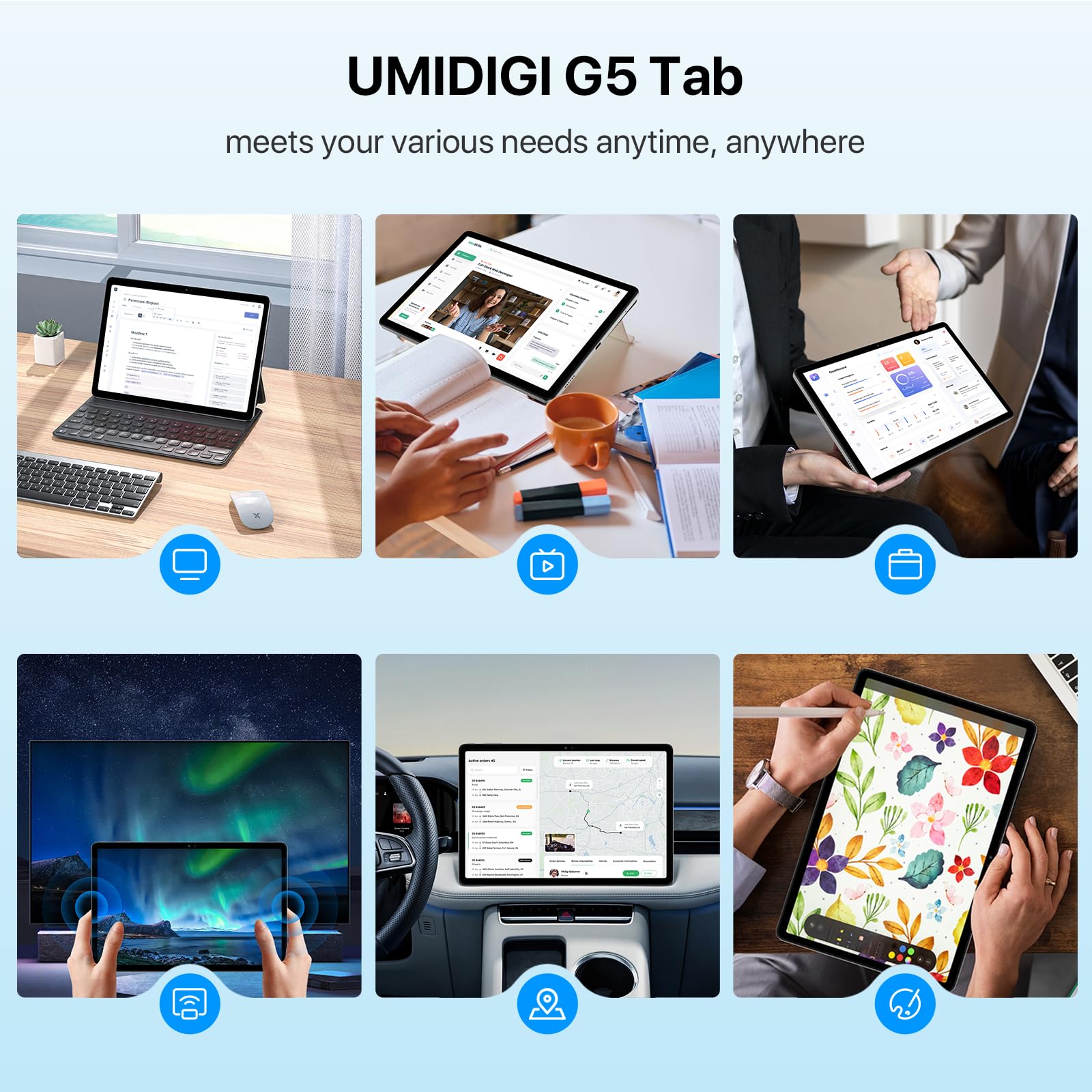 Umidigi G5 Tab 10.1 Zoll Tablet 8GB 128GB LTE mit Stift