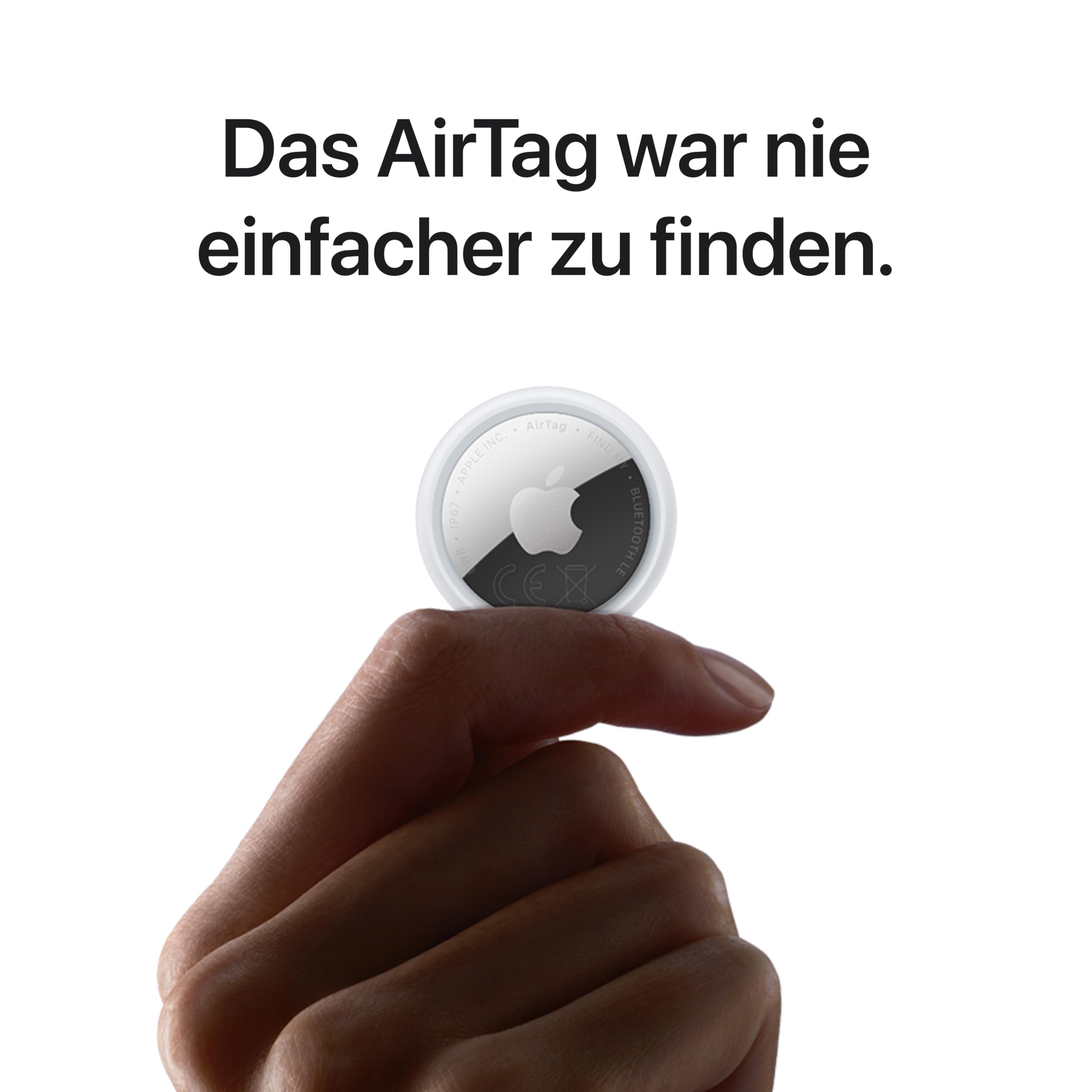 Apple AirTag 2. Generation Tracker 1er Pack mit Ton