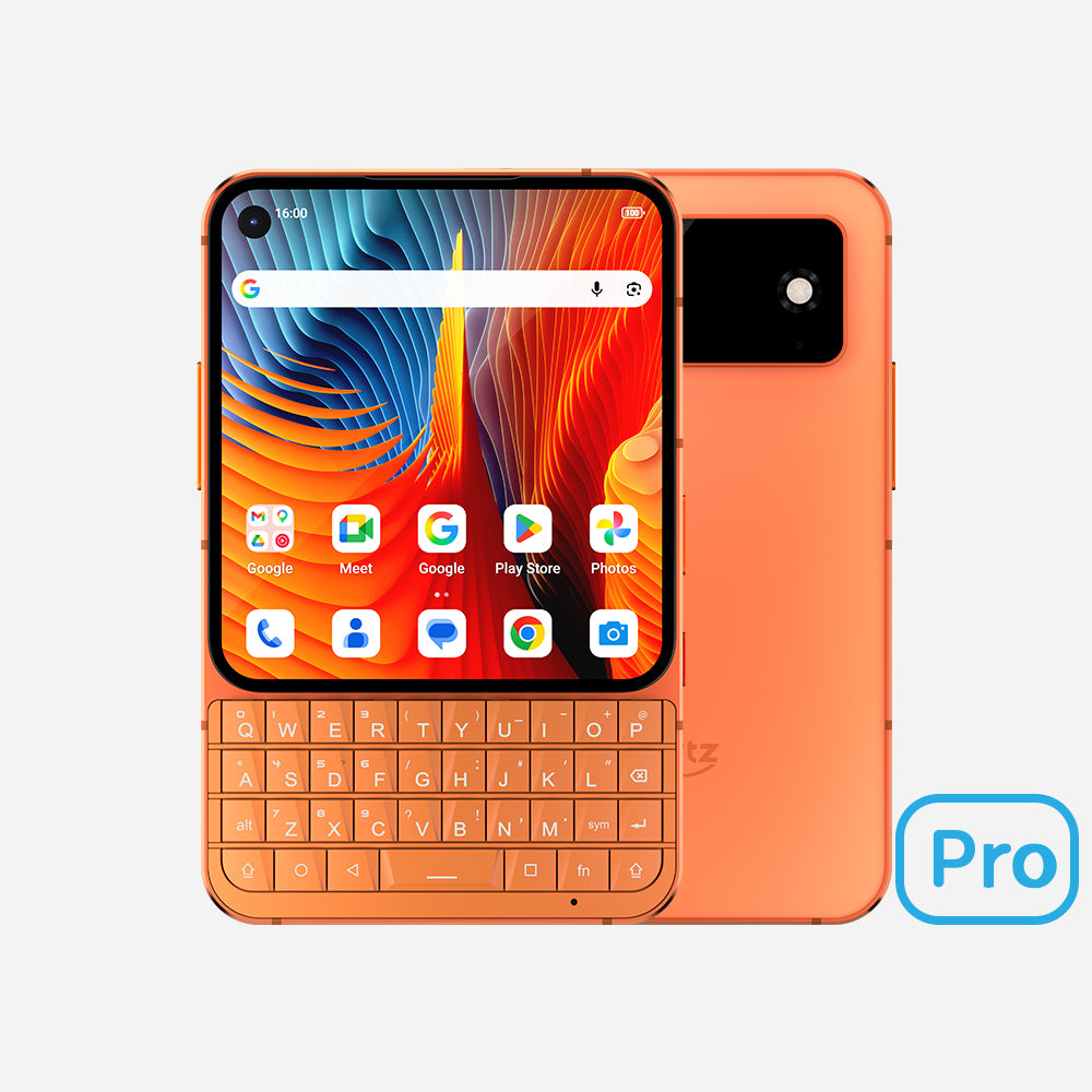 Unihertz Titan 2 Elite Pro Smartphone Schwarz 5G QWERTY