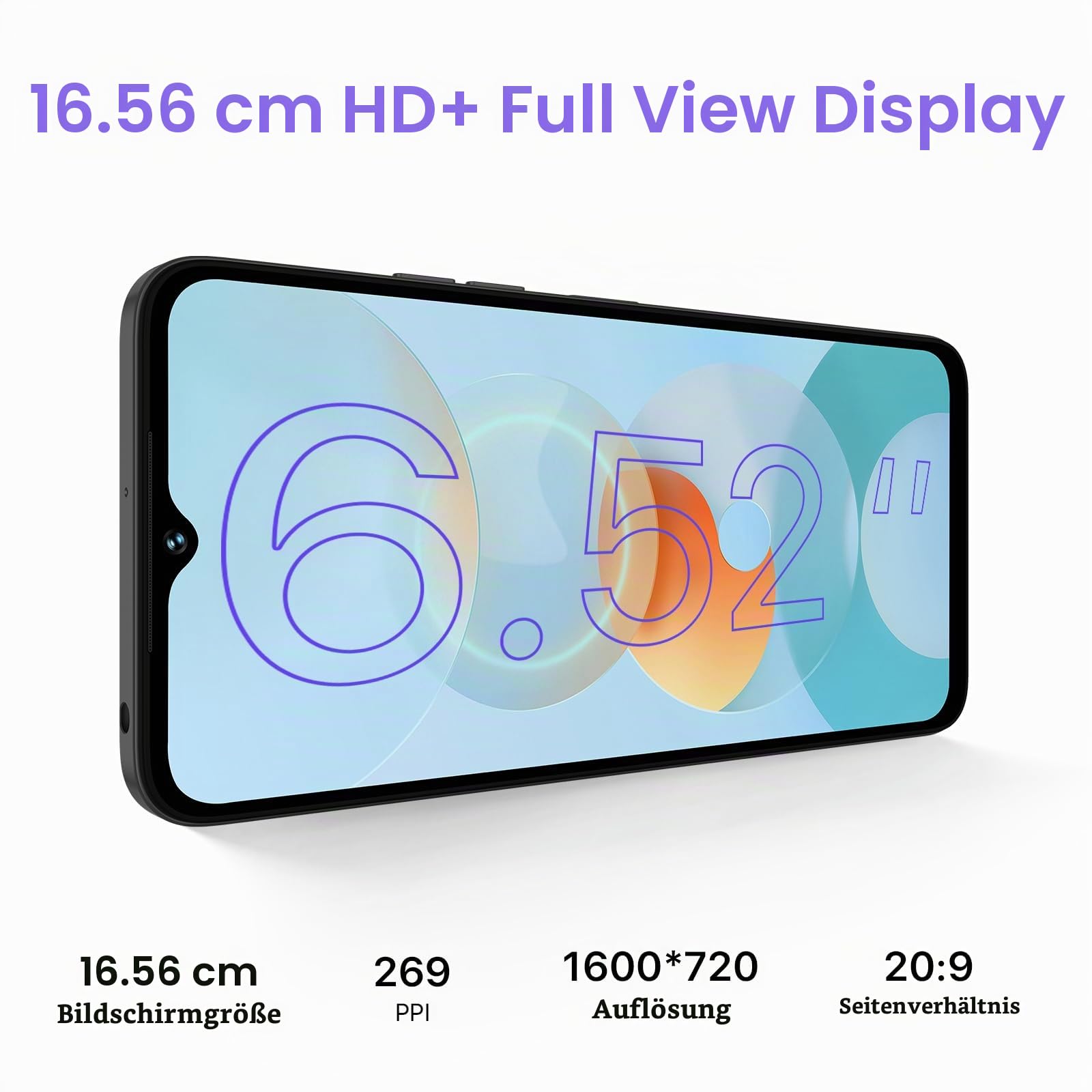 Umidigi G5A Smartphone ohne Vertrag 8GB+64GB Dual SIM 4G