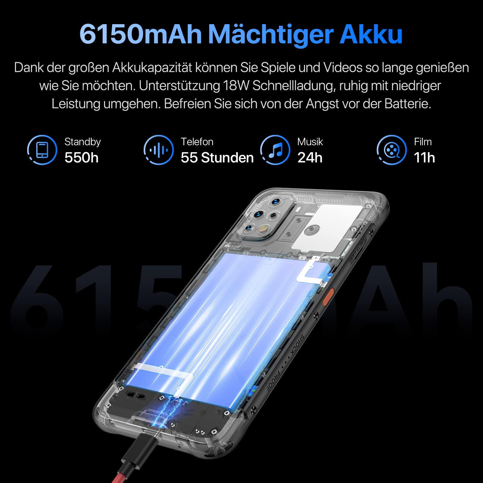 Umidigi Bison 2 Pro Outdoor Smartphone 256GB NFC