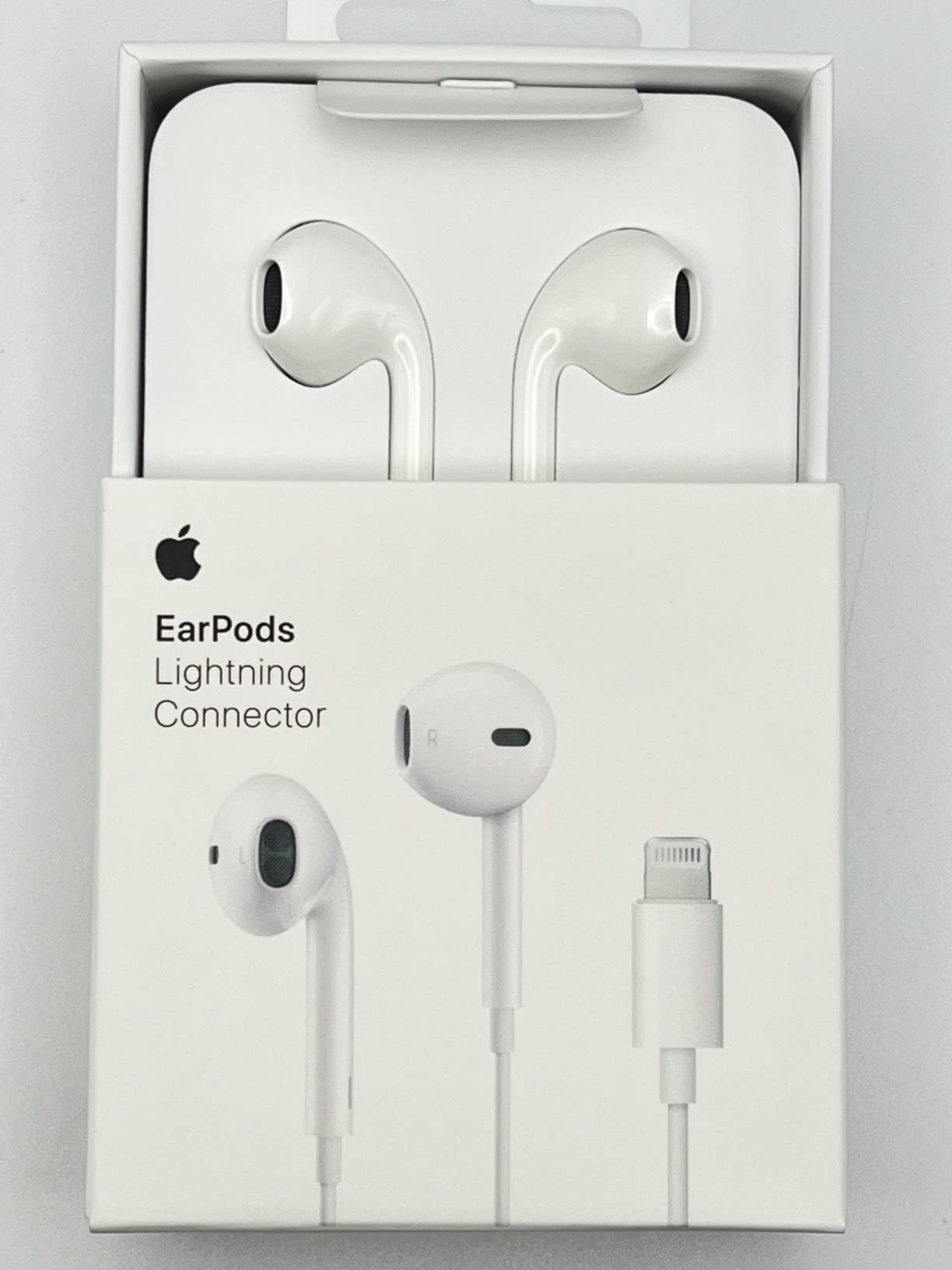 Apple EarPods Kopfhörer Lightning Weiß kabelgebunden