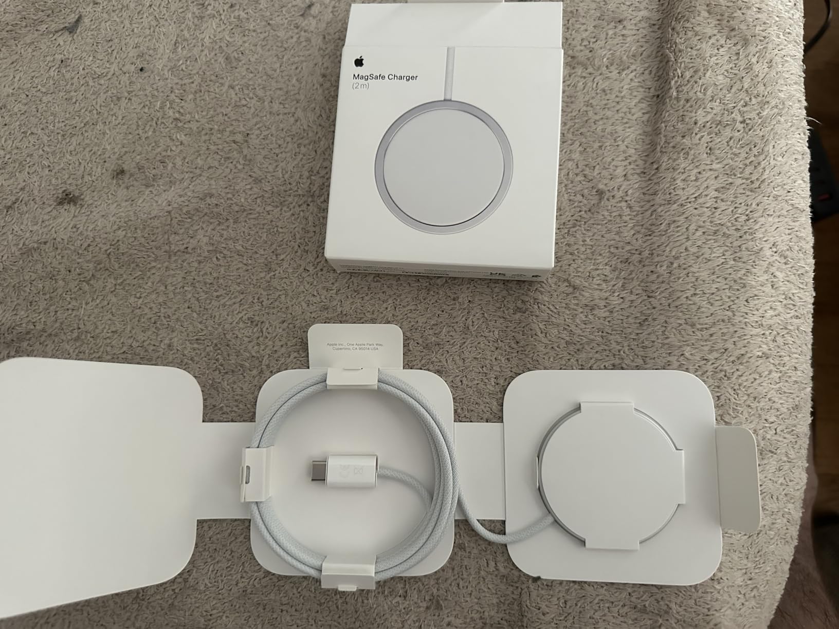 Apple MagSafe Ladegerät 2 m kabellos 25 W