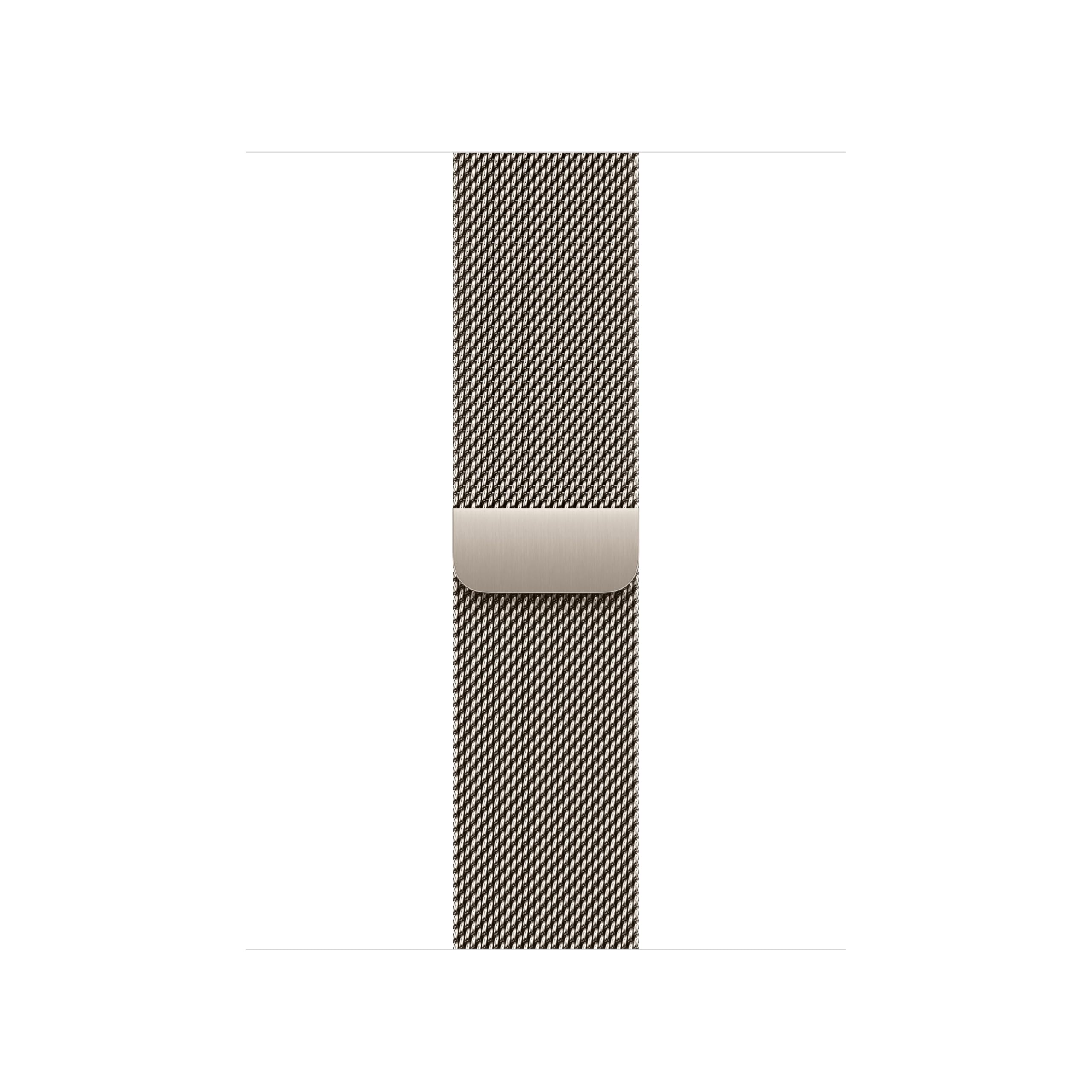 Apple Watch Milanaise Armband 40mm Natur Edelstahl