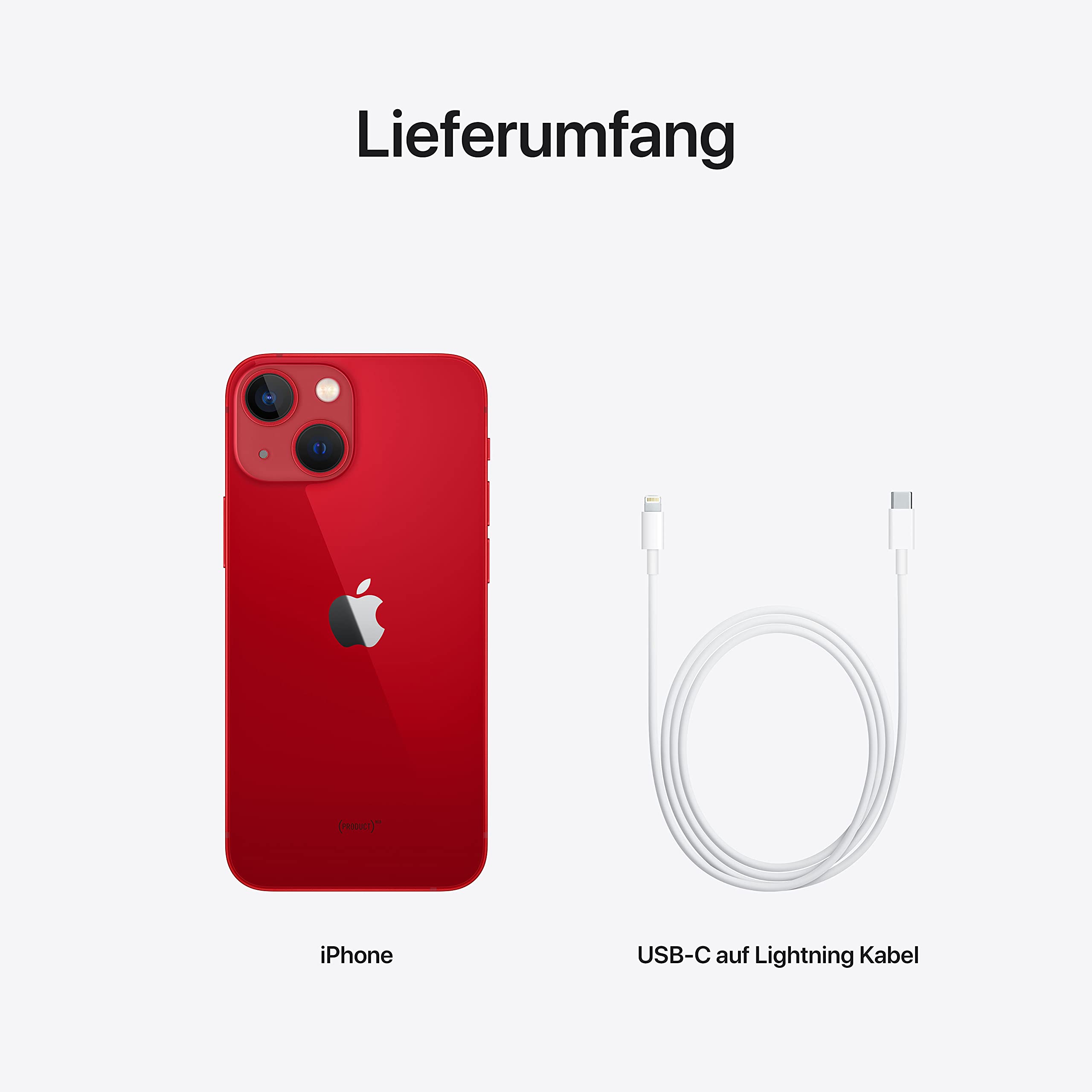 Apple iPhone 13 mini Smartphone 512 GB Rot 5G