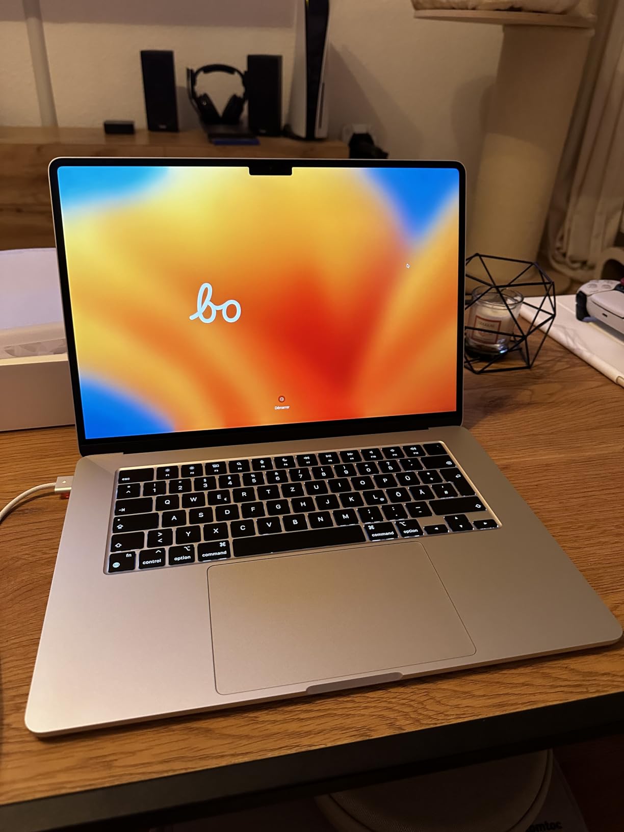 Apple MacBook Air M2 15,3" Laptop Mitternacht 8GB 512GB