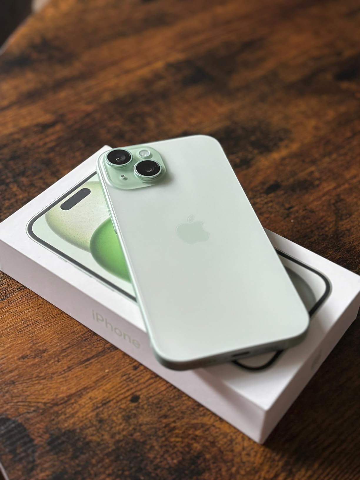 Apple iPhone 15 Smartphone blau 256GB 48MP