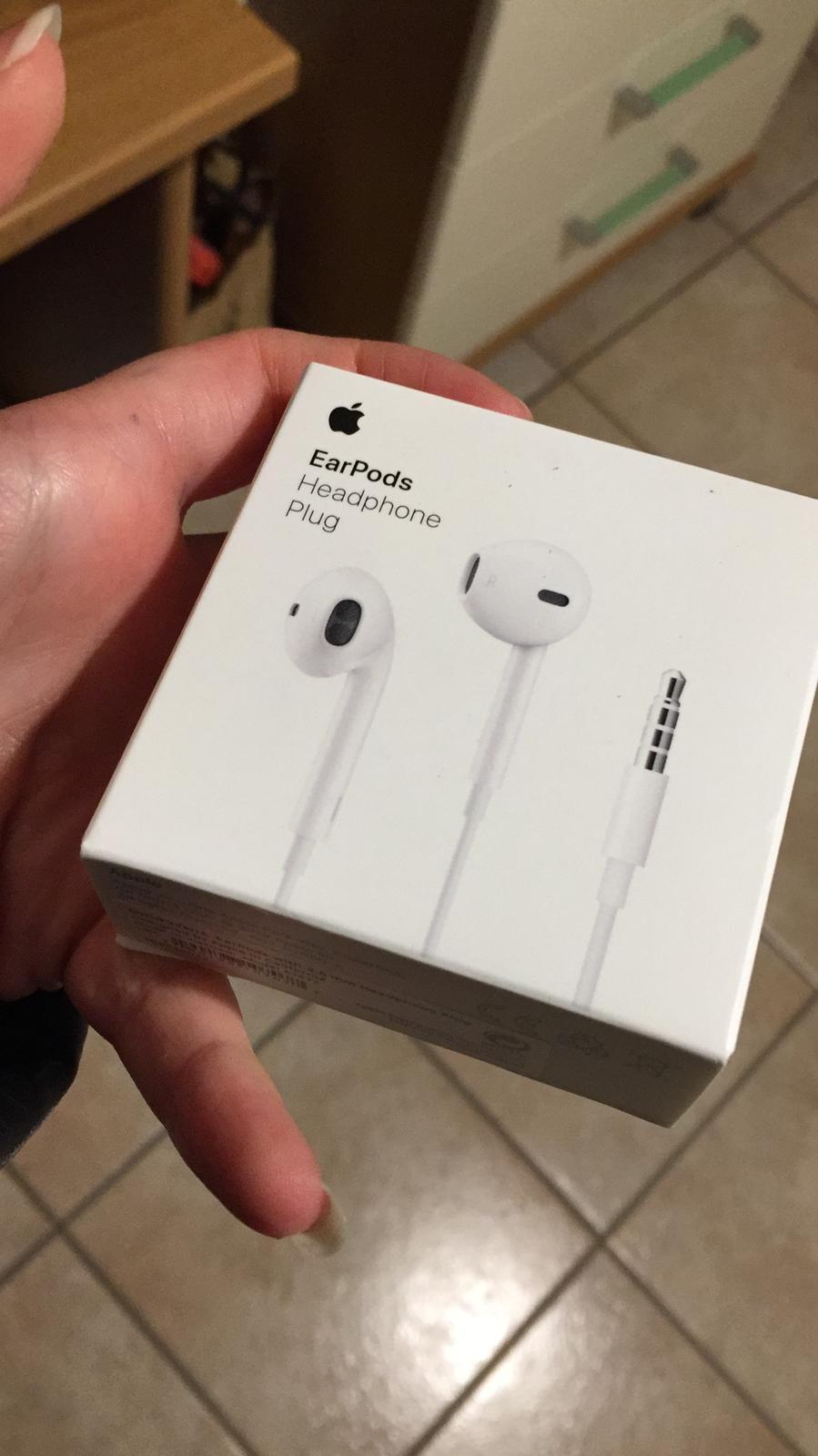 Apple EarPods Kopfhörer 3,5mm Klinke Weiß Kabel