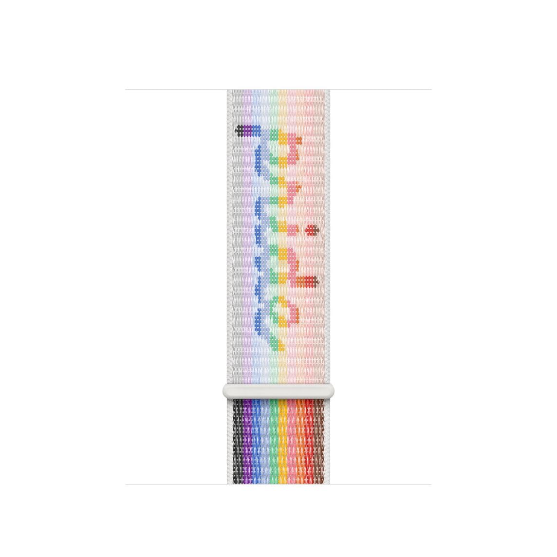 Apple Watch Sport Loop 46mm Armband Dunkelgrau XL Nylon