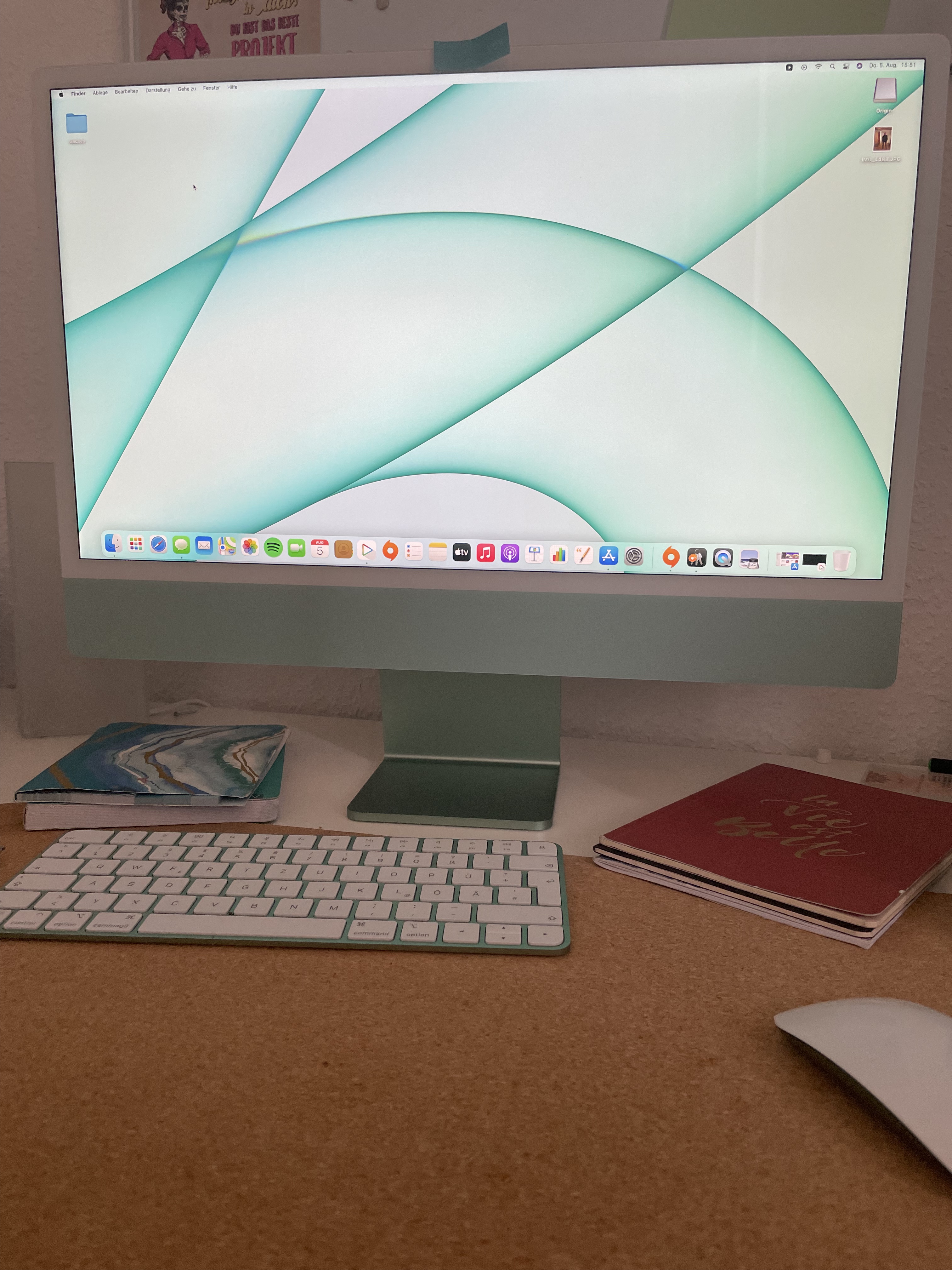 Apple Mac iMac 24 M1 256GB All-in-One Grün Retina