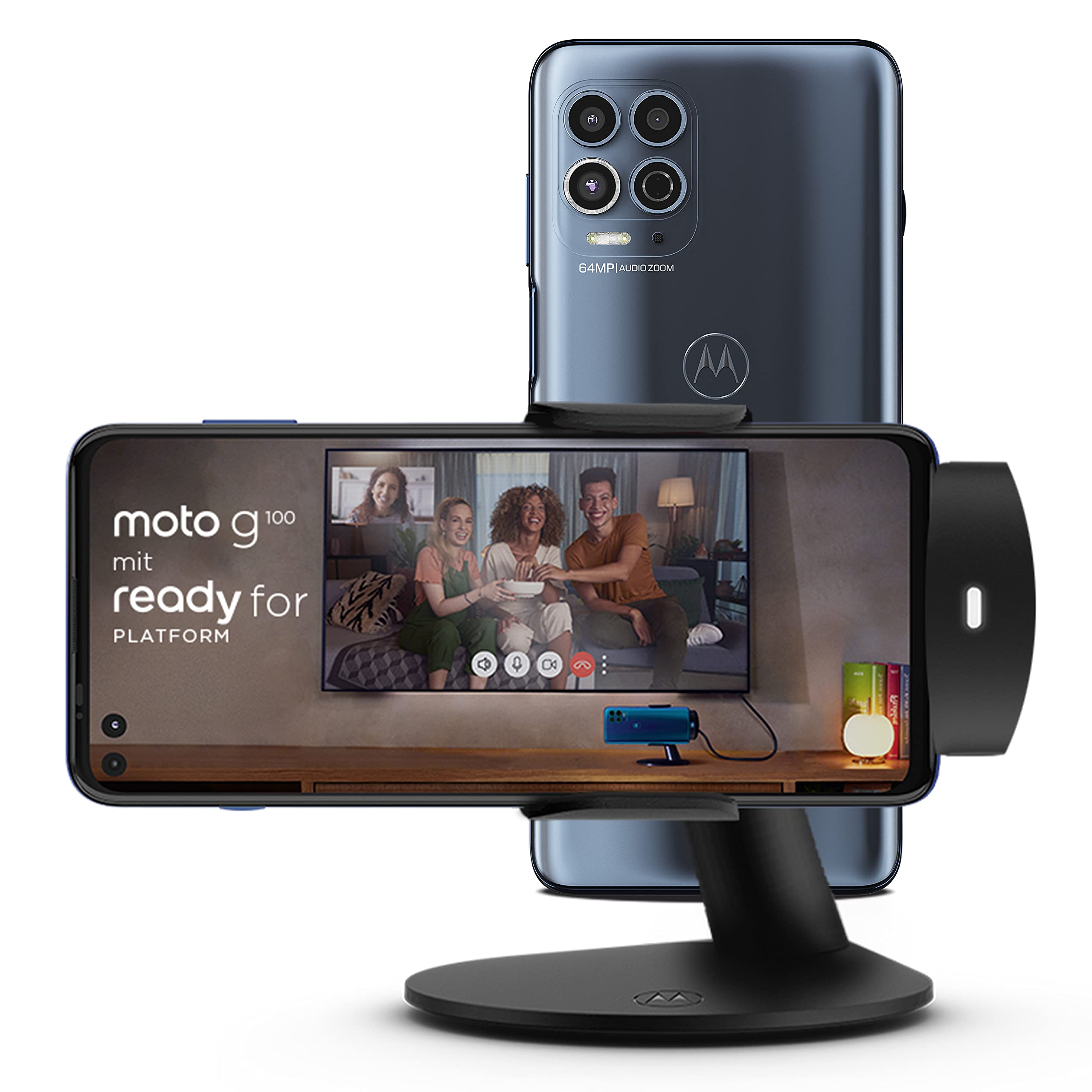 Motorola moto g100 Smartphone 128GB Grau