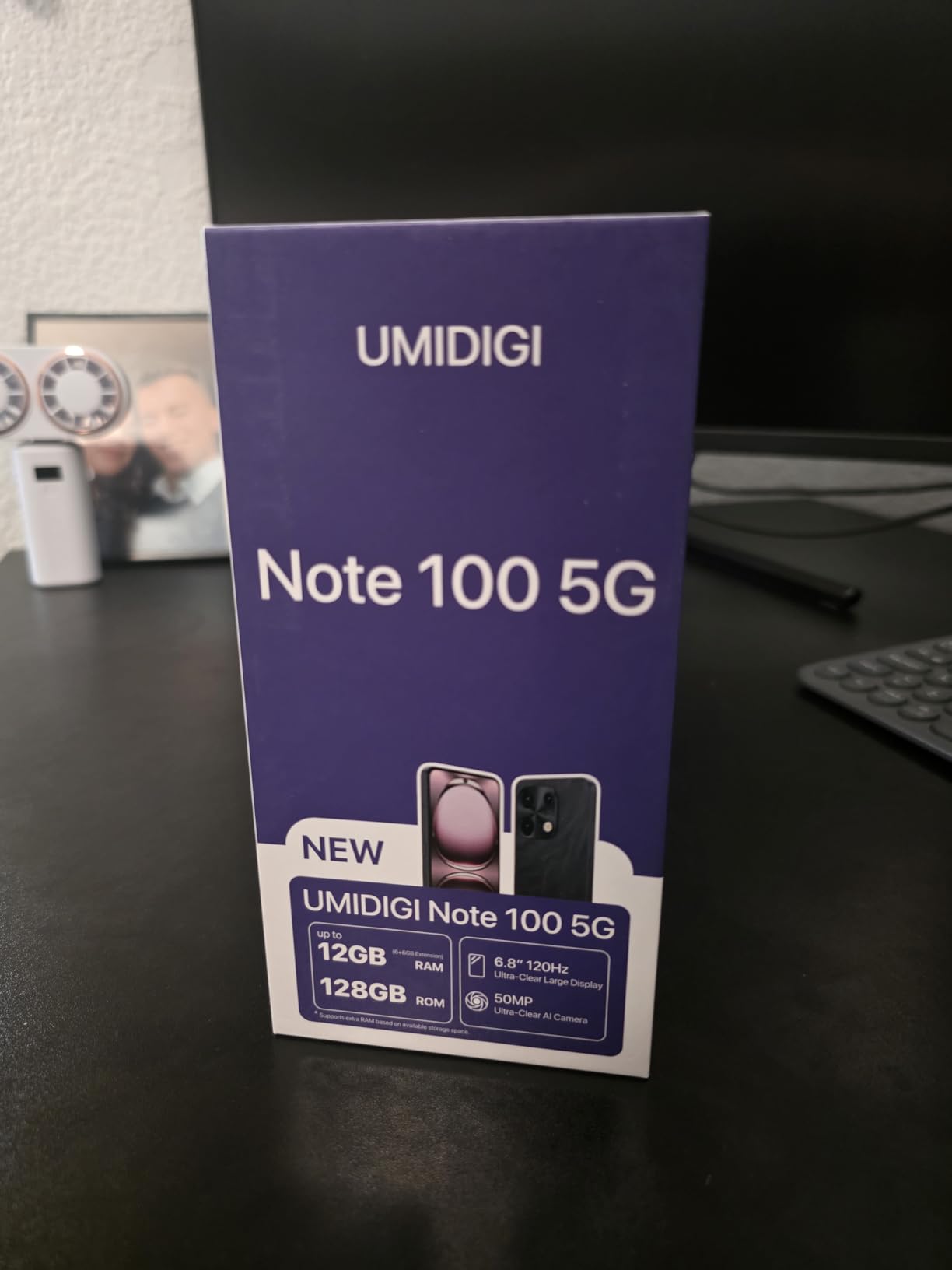 UMIDIGI Note 100 5G Smartphone 12GB 128GB 6,8 Zoll 120Hz
