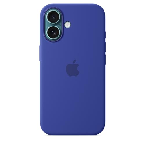 Apple iPhone 16 Silikon Case MagSafe Hülle Ultramarin Schutz