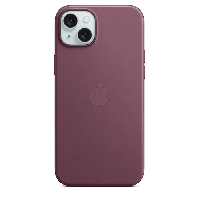 Apple iPhone 15 Plus FineWoven Case Mulberry MagSafe