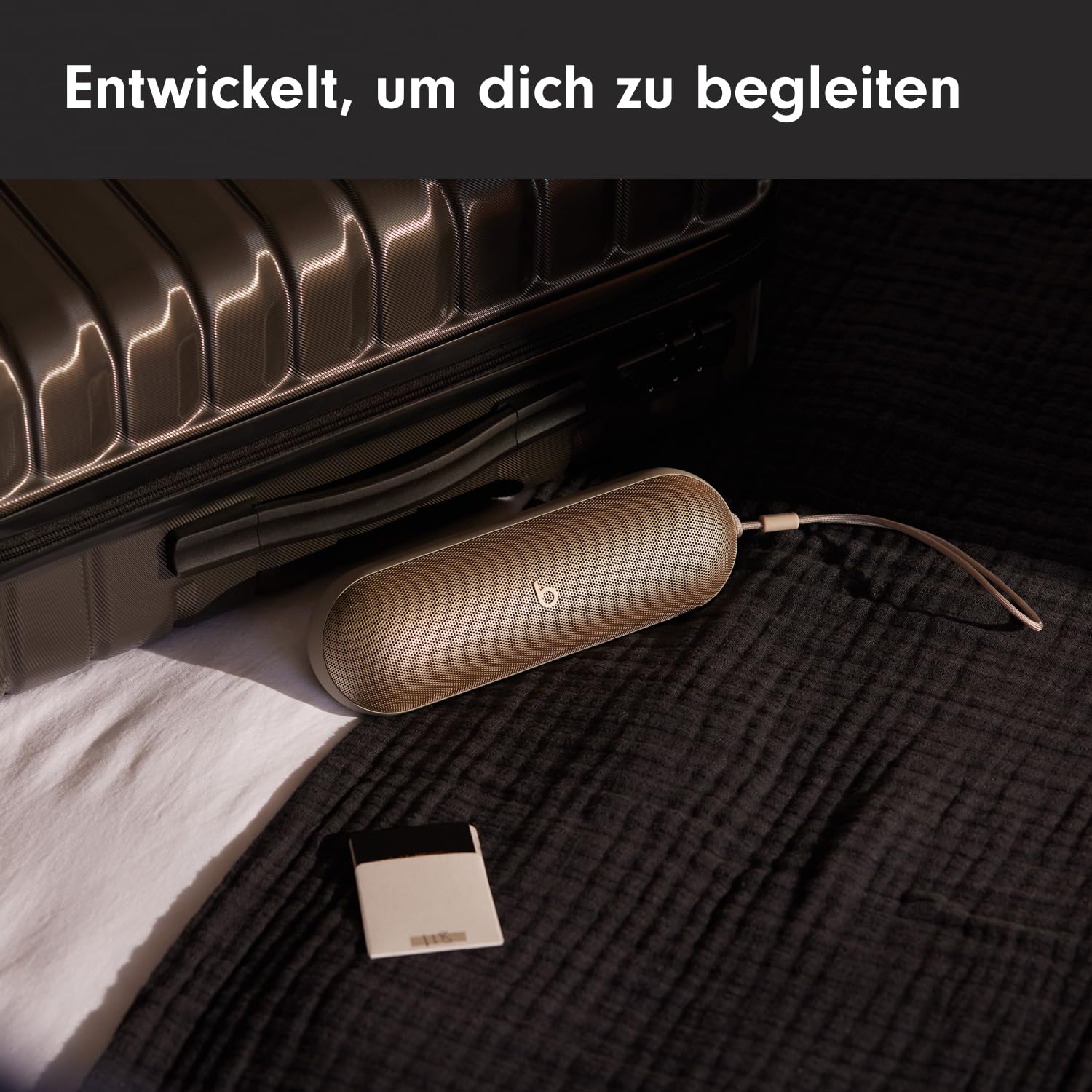 Beats Pill Bluetooth Lautsprecher Champagner 24h IP67