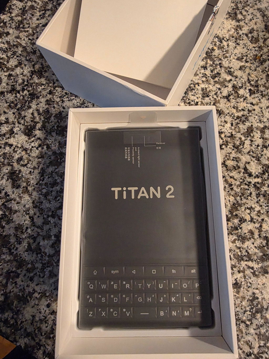 Unihertz Titan 2 Smartphone 5G QWERTY EU Tastatur