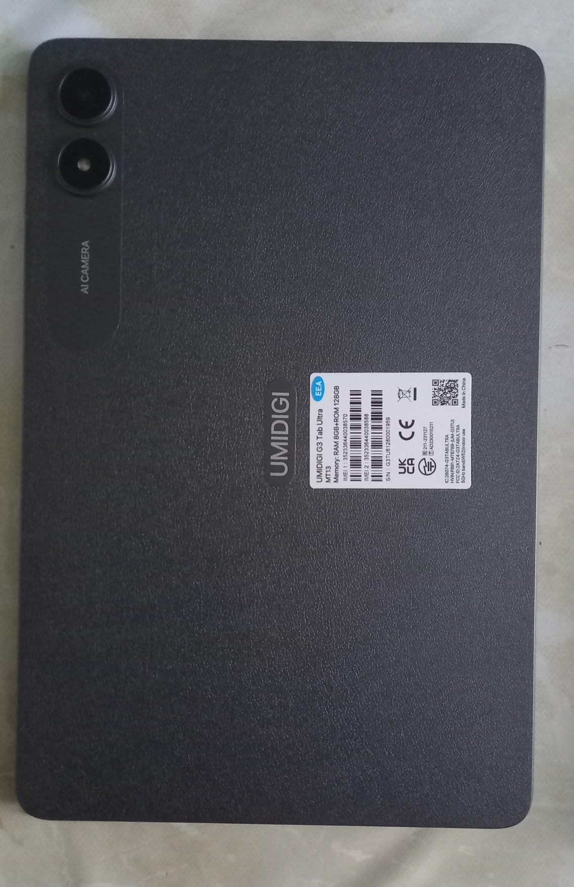 UMIDIGI G3 Tab Ultra Tablet 10,1 Zoll 16GB+128GB Helio G99