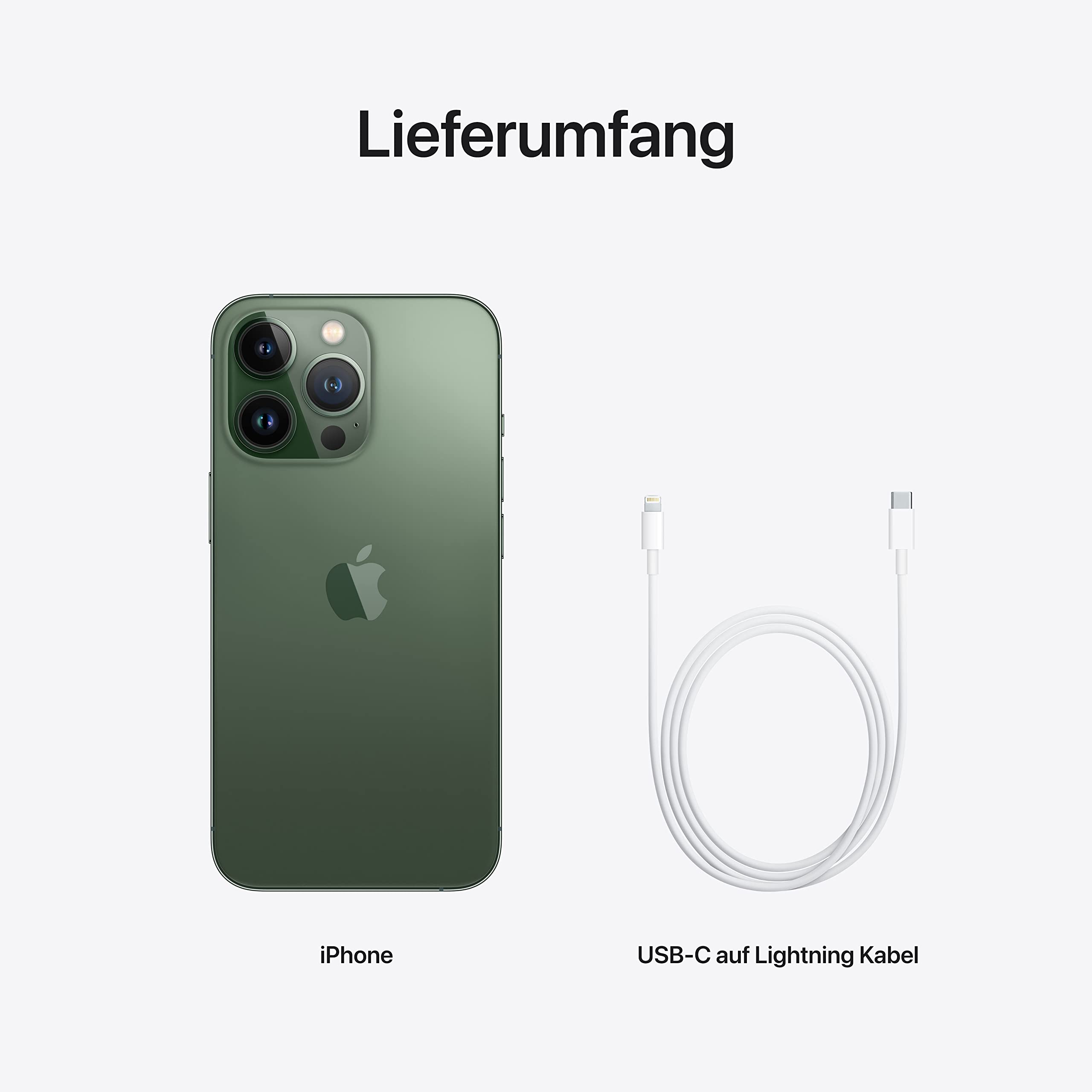 Apple iPhone 13 Pro 256 GB Smartphone Alpingrün 5G