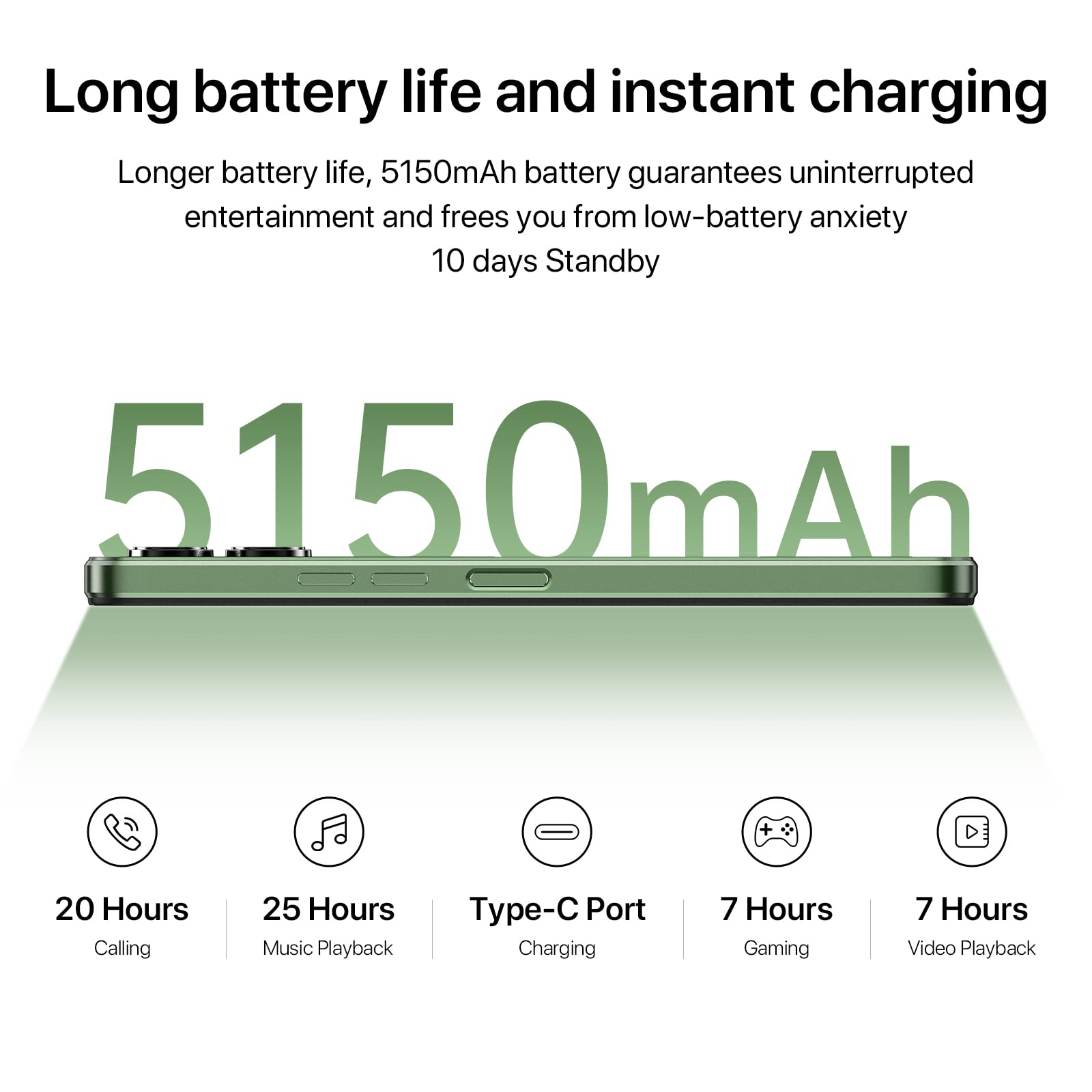 UMIDIGI G3 Smartphone schwarz 64GB ohne Vertrag