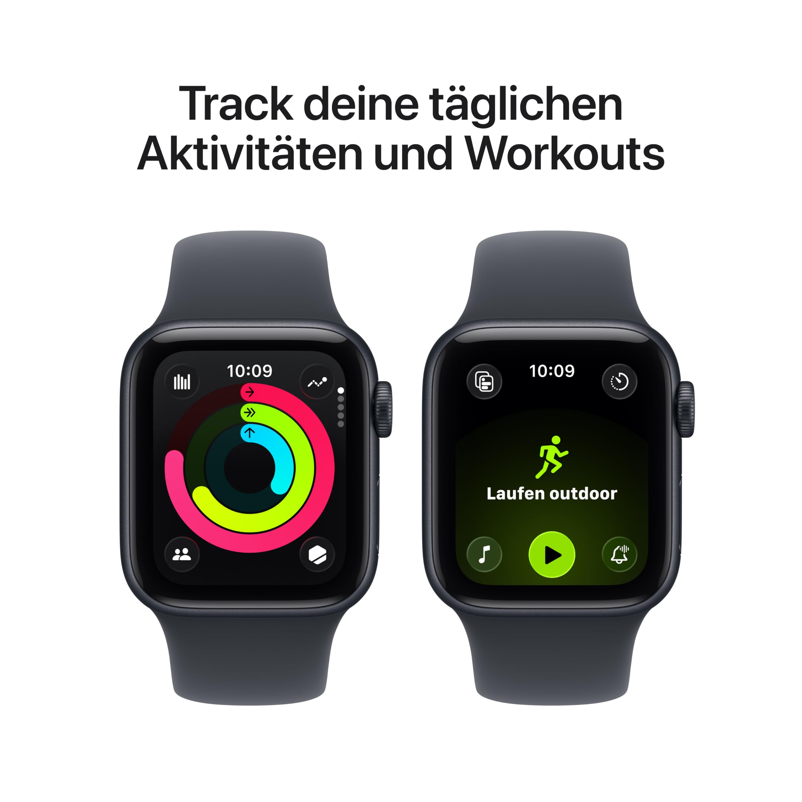 Apple Watch SE 3 Smartwatch 40mm Mitternacht GPS+Cellular M/L