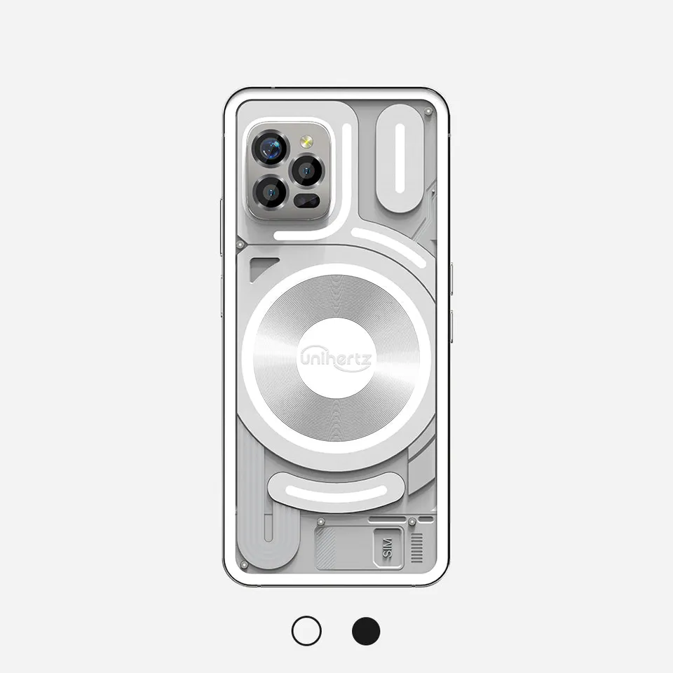 Unihertz Luna Smartphone Transparent LED 4G