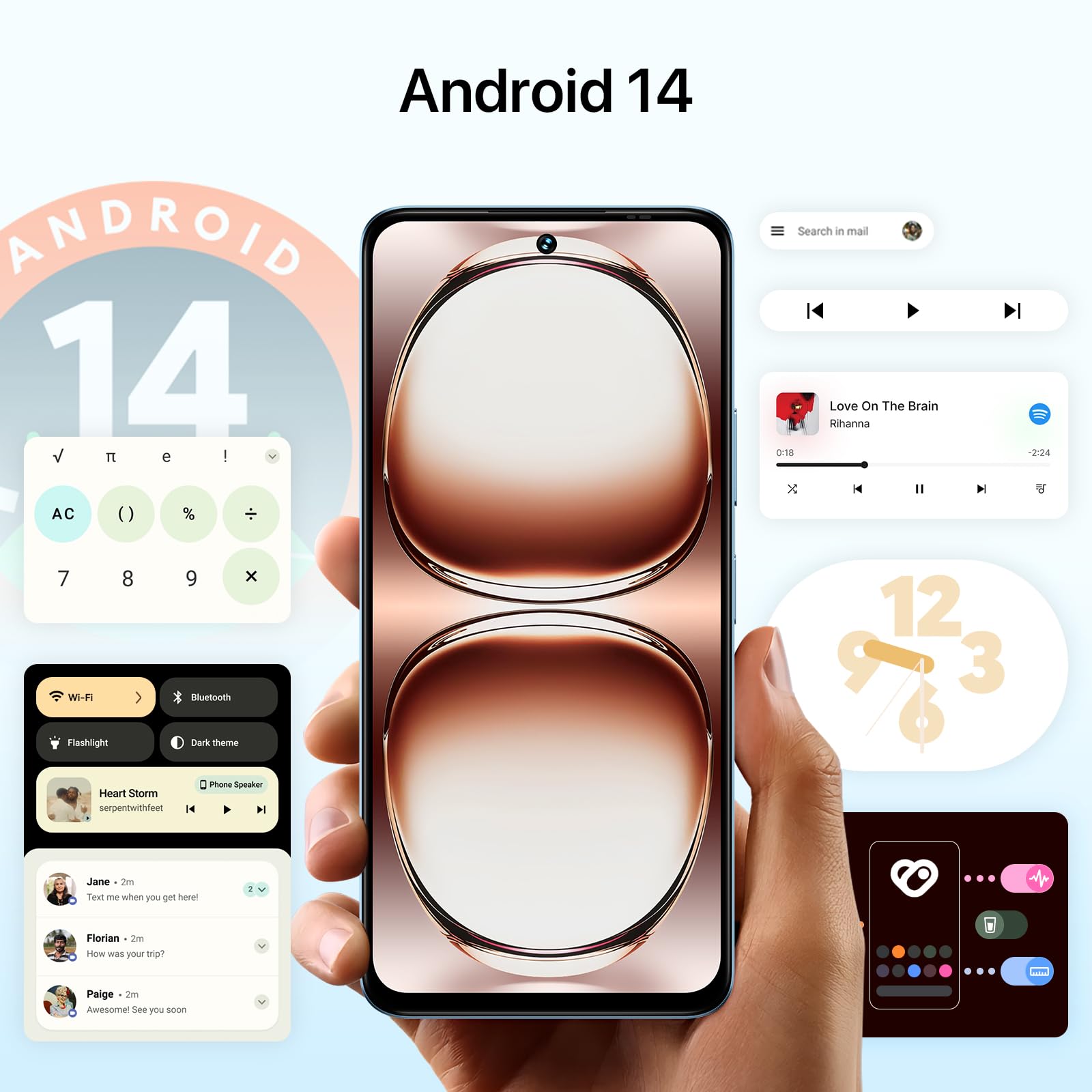 UMIDIGI Note 100A Smartphone 256GB 6,8 Zoll 120Hz