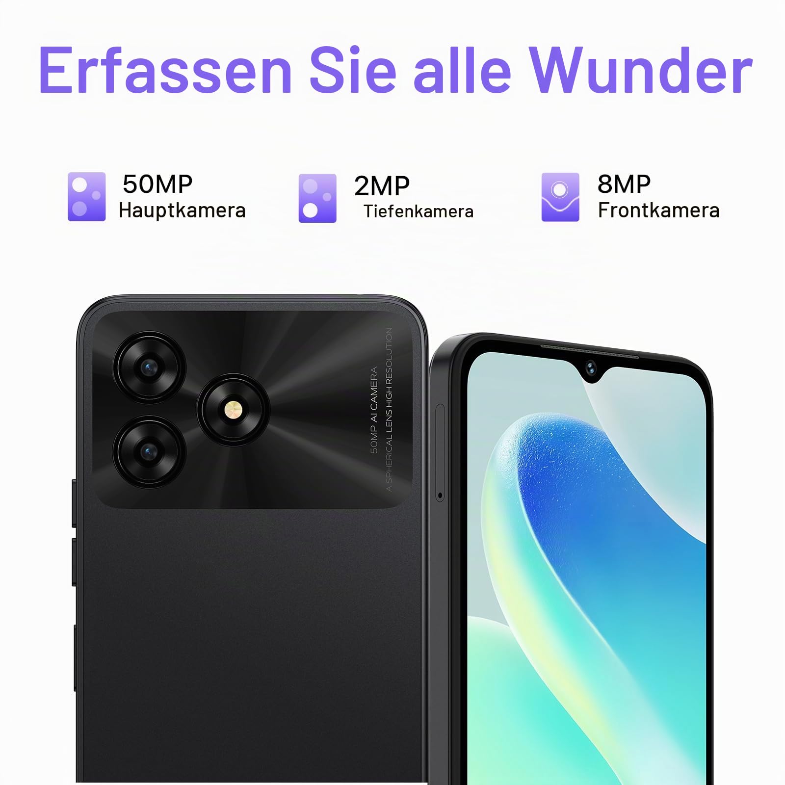 UMIDIGI G5 Smartphone 128GB 6,6 Zoll 90Hz 50MP
