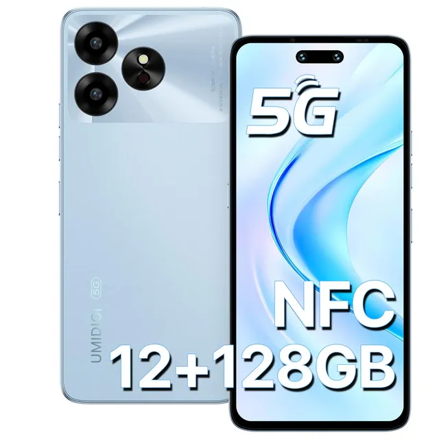 UMIDIGI G6 5G Smartphone 128GB Blau 12GB RAM 50MP