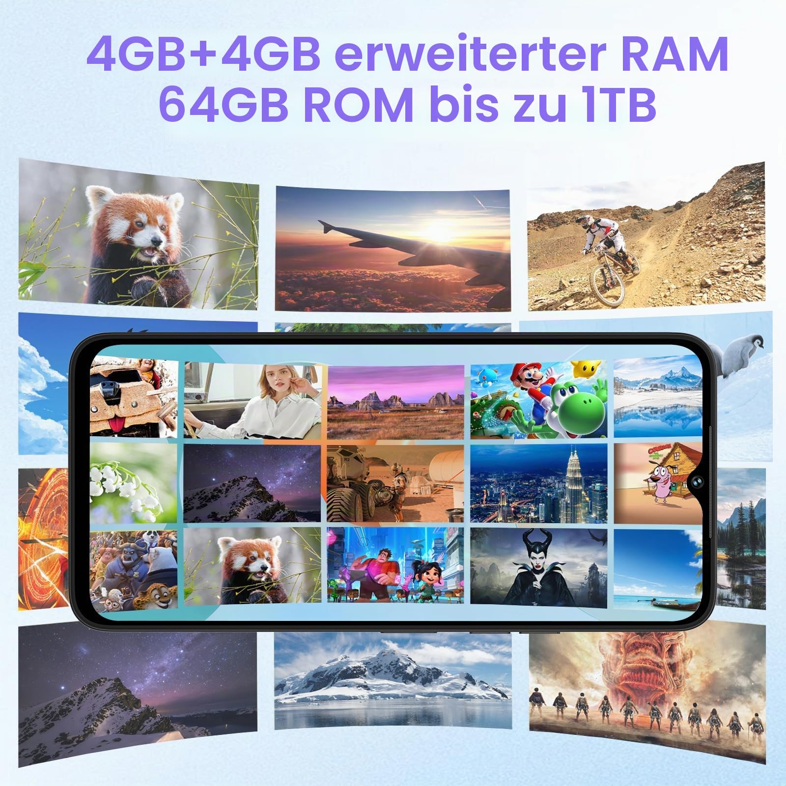 Umidigi G5A Smartphone ohne Vertrag 8GB+64GB Dual SIM 4G