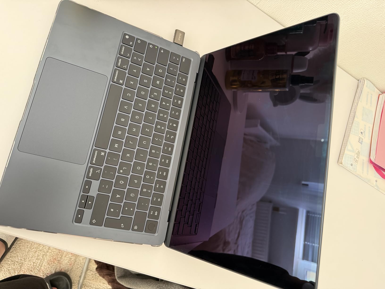Apple MacBook Air M3 13,6" Laptop Silber 8GB 256GB Retina