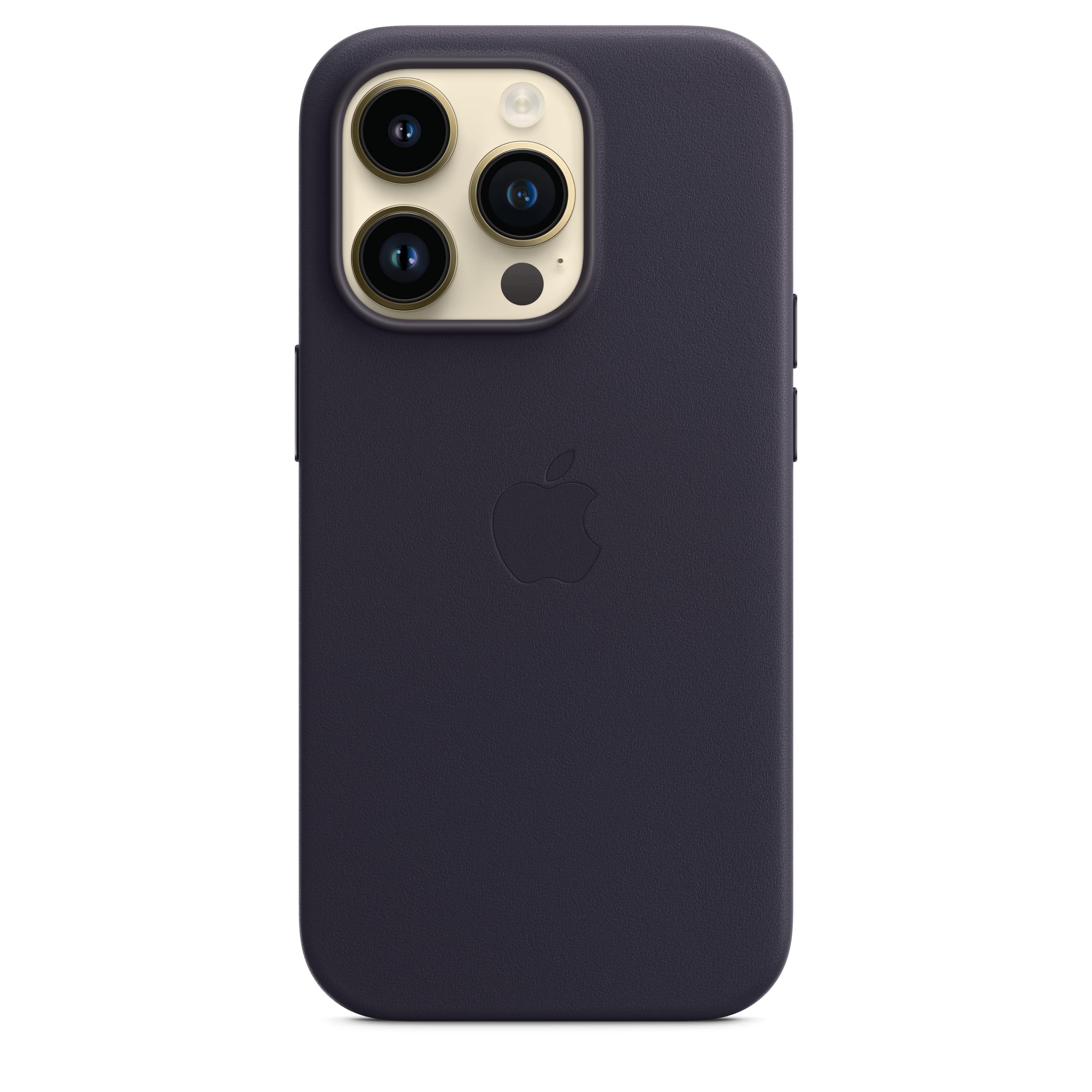 Apple iPhone 14 Pro Leder Hülle MagSafe Tinte