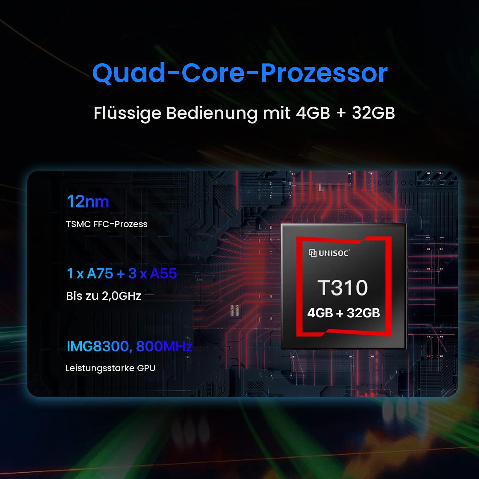 Umidigi Power 5S Smartphone 4GB+32GB Schwarz 6150mAh