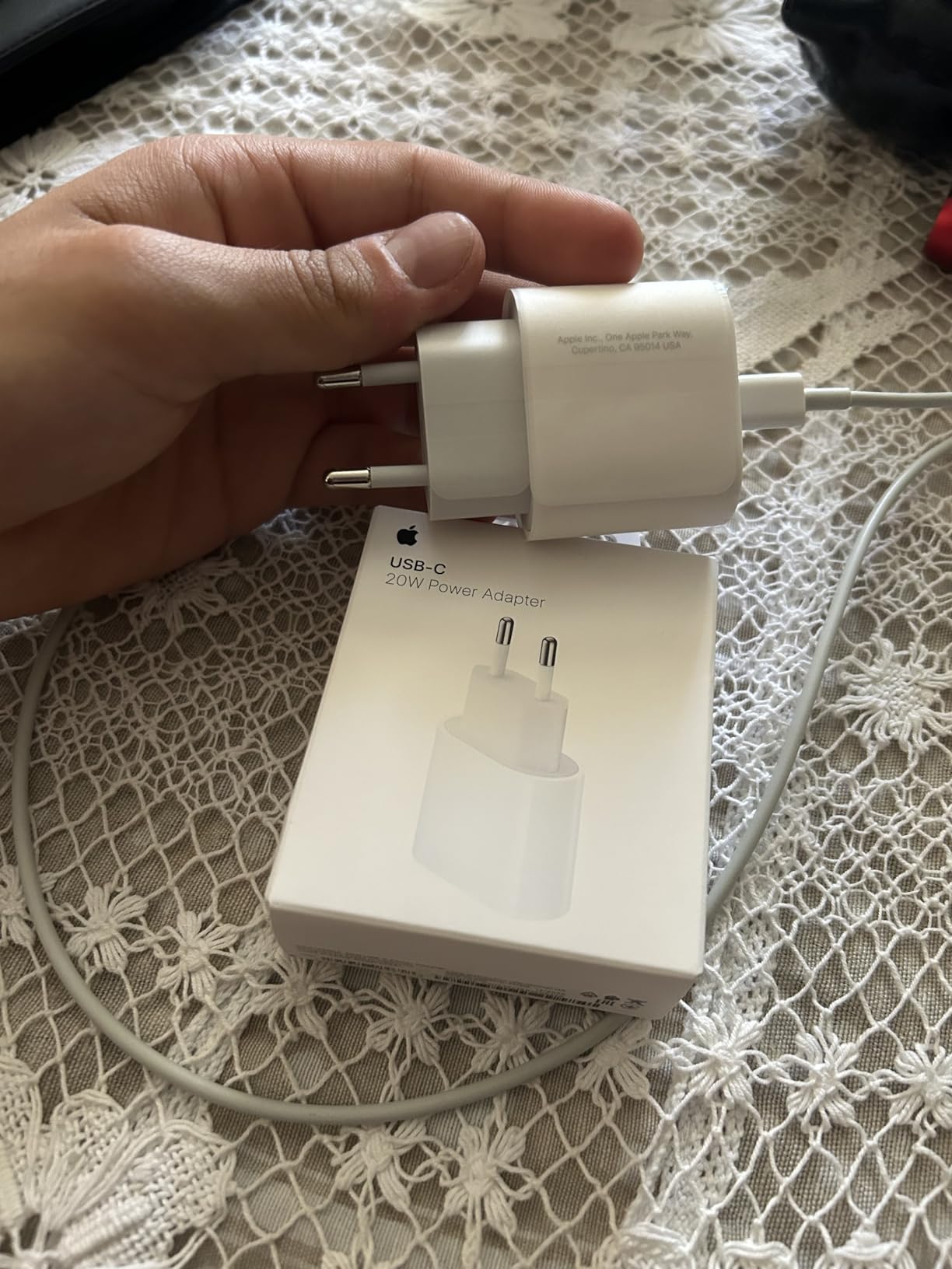 Apple 20W USB-C Netzteil ohne Kabel Schnellladen