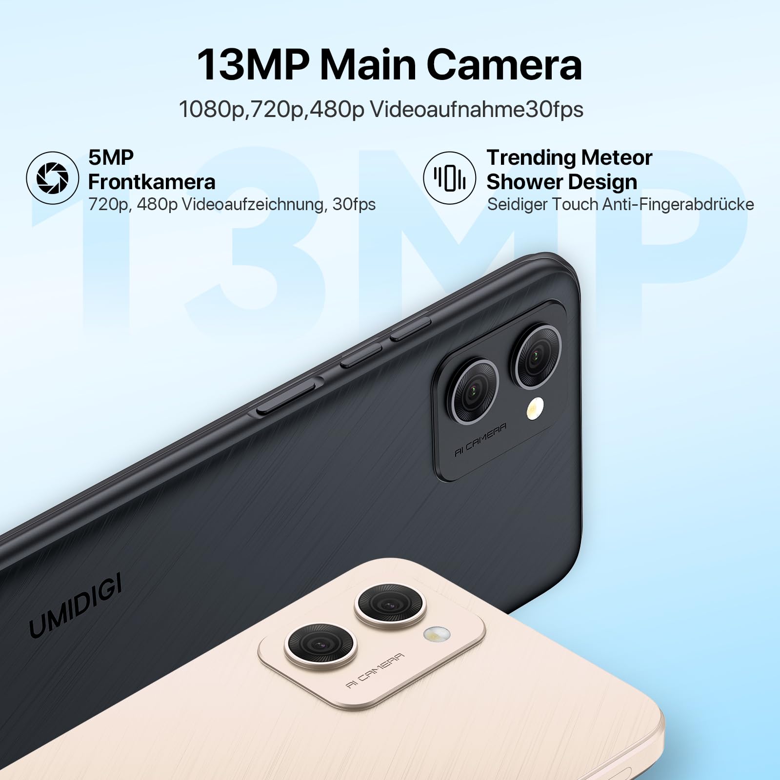 UMIDIGI G2 Smartphone 32GB ohne Vertrag 6,52 Zoll HD