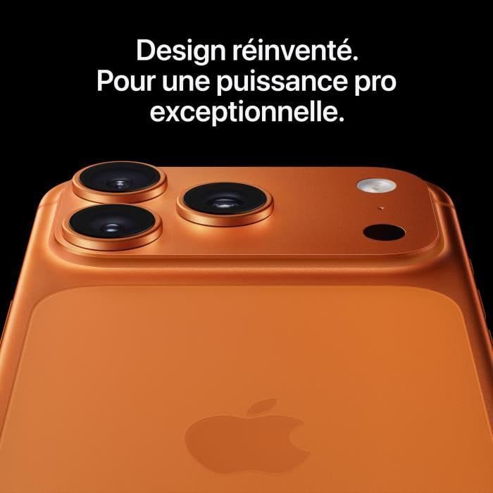 Apple iPhone 17 Pro Smartphone 1TB Cosmic Orange 6,3"