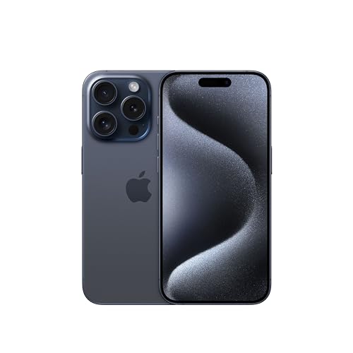 Apple iPhone 15 Pro 128GB Smartphone Titan Blau