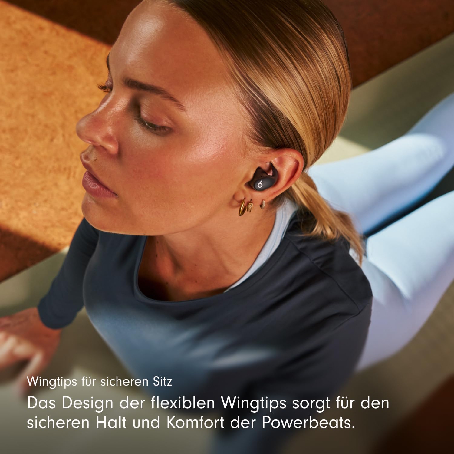 Beats Powerbeats Fit In-Ear Kopfhörer Diamantschwarz ANC