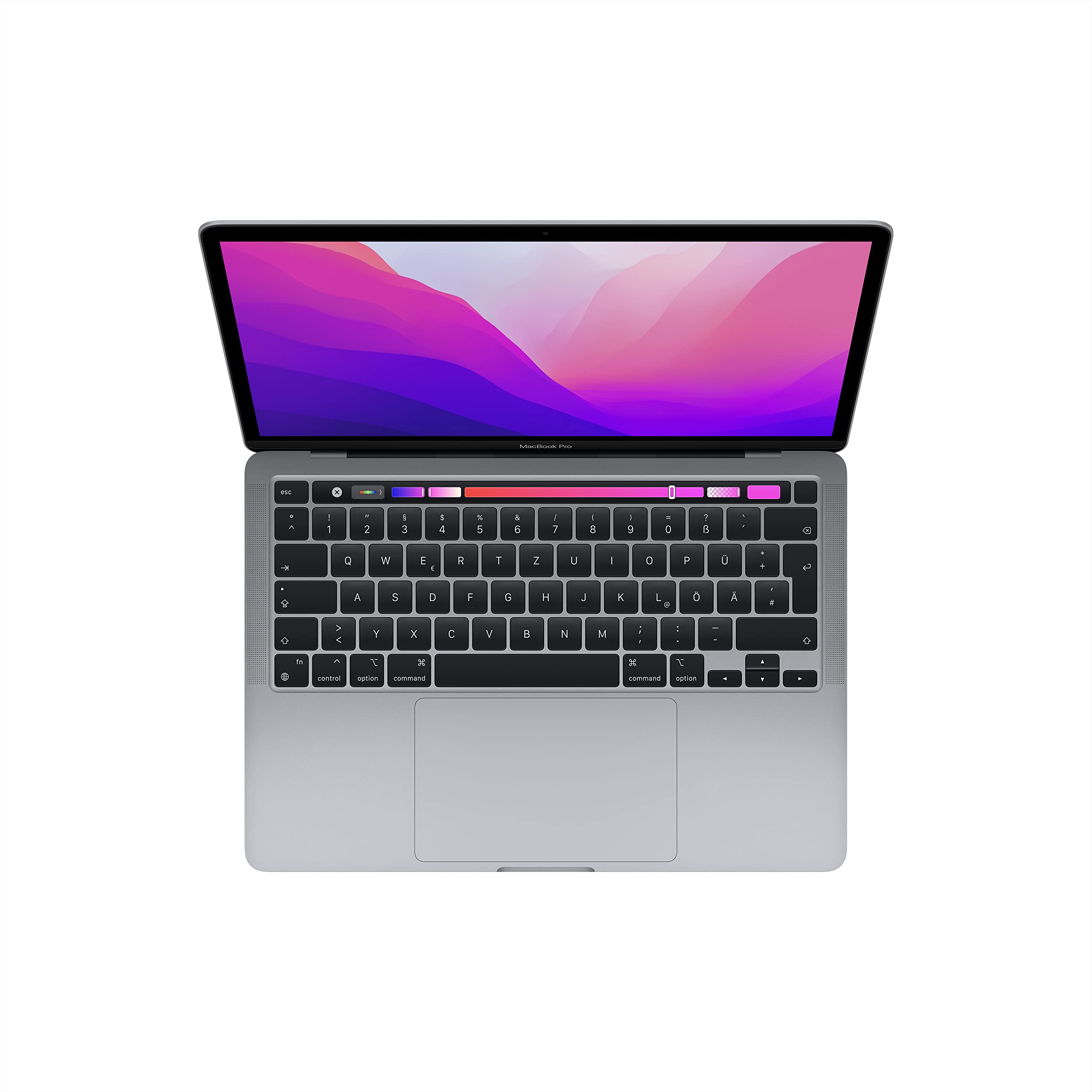 Apple MacBook Pro 13 M2 Laptop Space Grau 512GB 8GB
