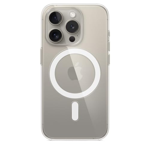 Apple iPhone 15 Pro Clear Case Transparent mit MagSafe