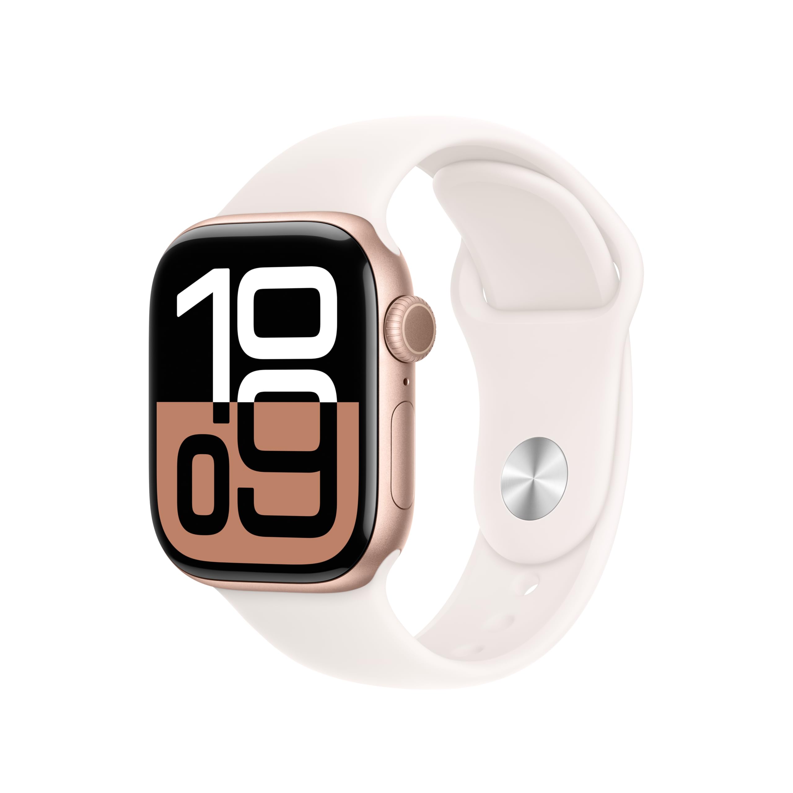 Apple Watch Sportarmband 42mm Blassrosa S/M Fluorelastomer