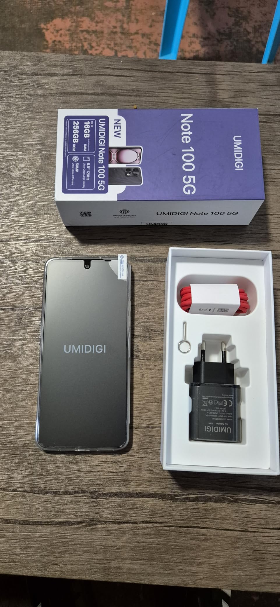 UMIDIGI Note 100 5G Smartphone 256GB 120Hz