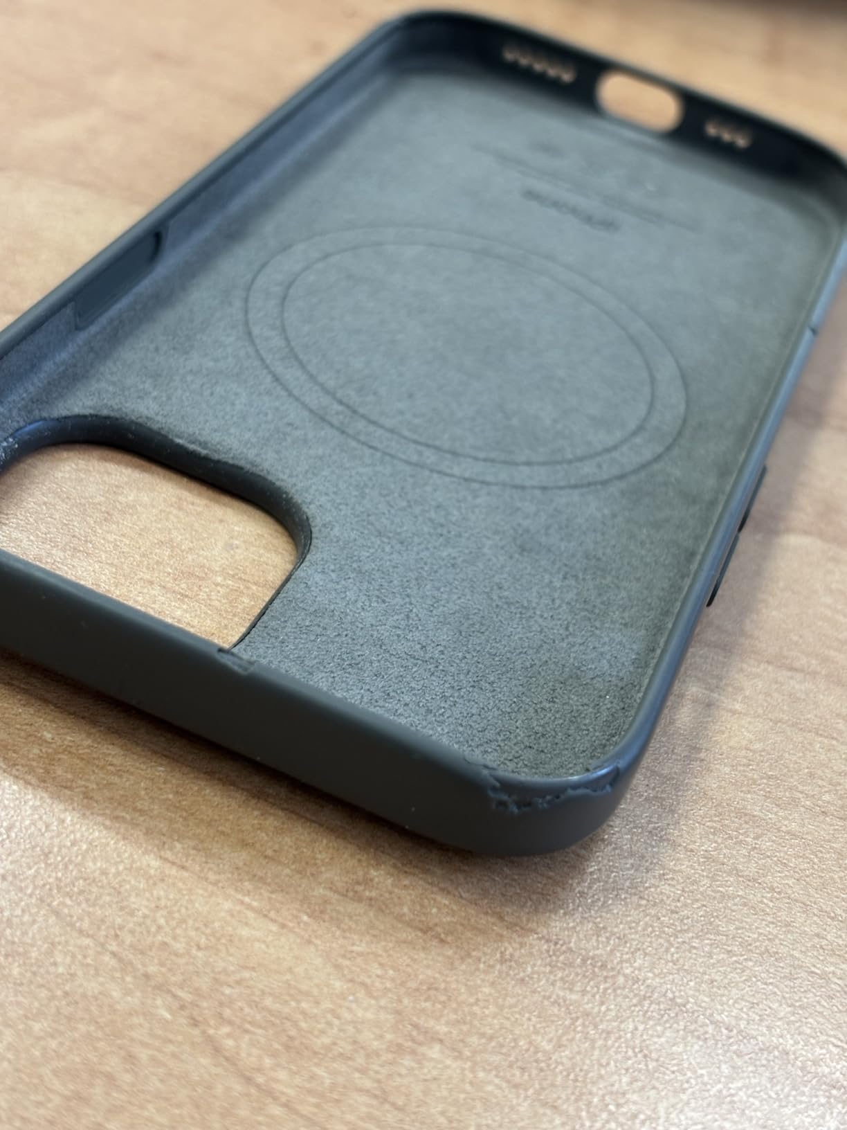 Apple iPhone 15 Silikon Hülle MagSafe Zypresse Schutzhülle