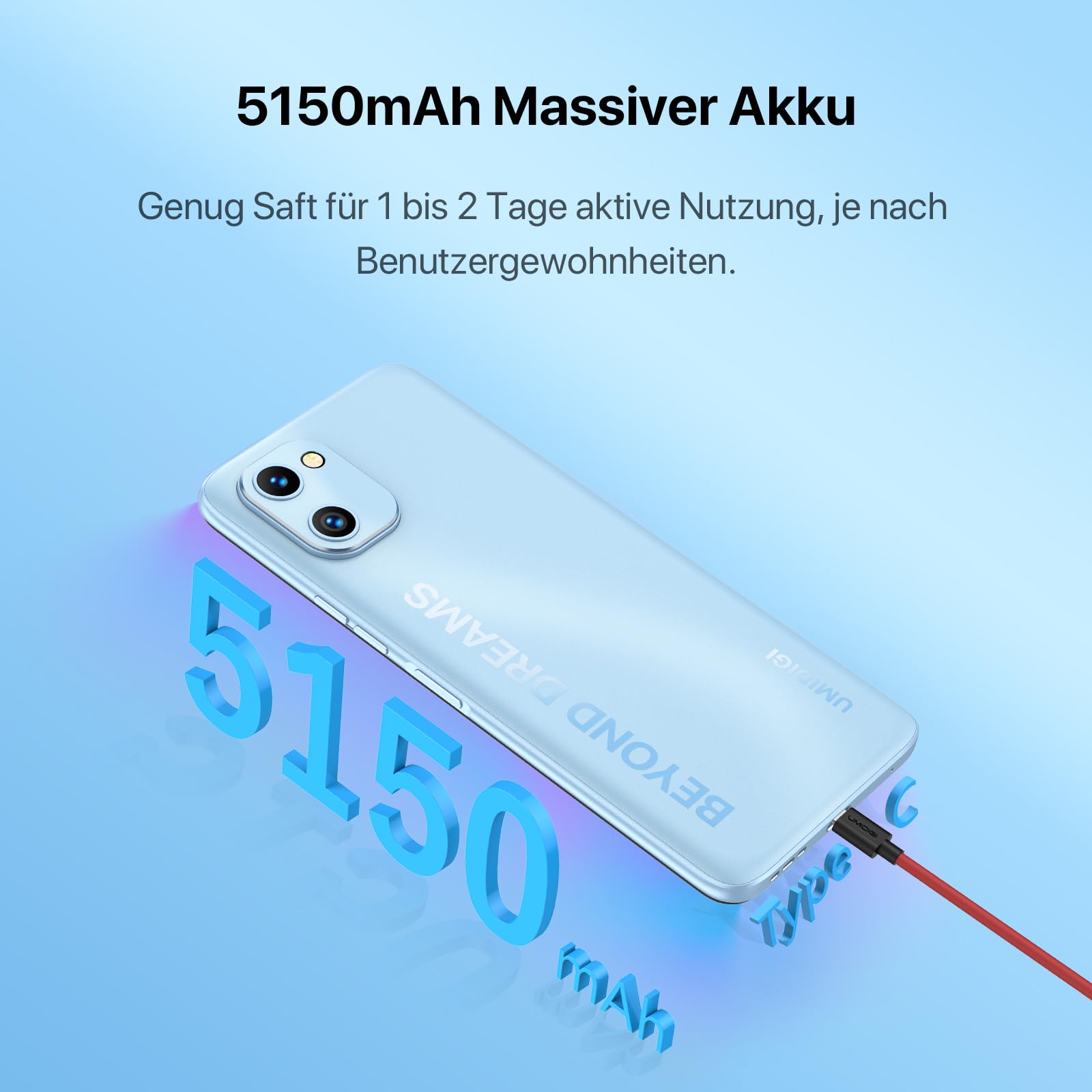 UMIDIGI F3 SE Smartphone 128GB 20MP 6,7 Zoll